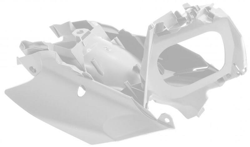 Boite à air RACETECH blanche KTM SX/SX-F 