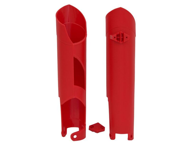 Protections de fourche RACETECH - rouge 