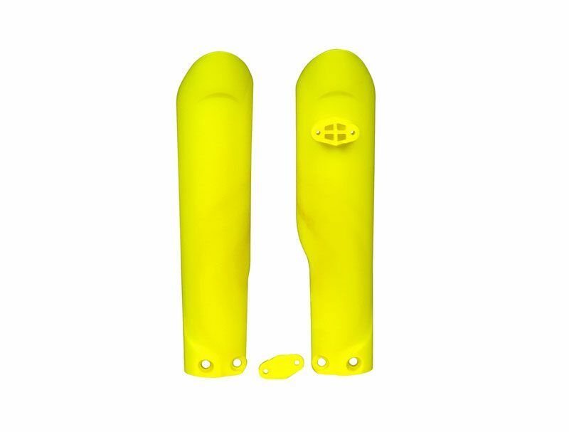 Protections de fourche RACETECH - jaune 