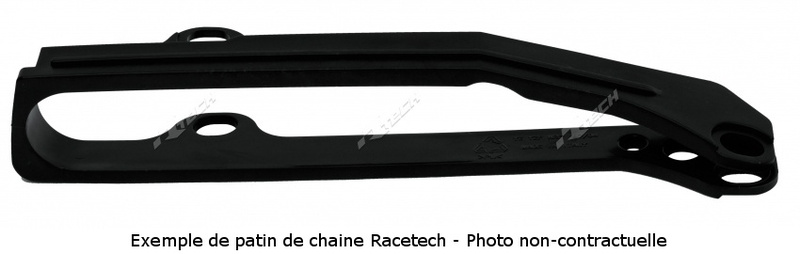 Patin de bras oscillant RACETECH noir Husaberg TE125/250/300 