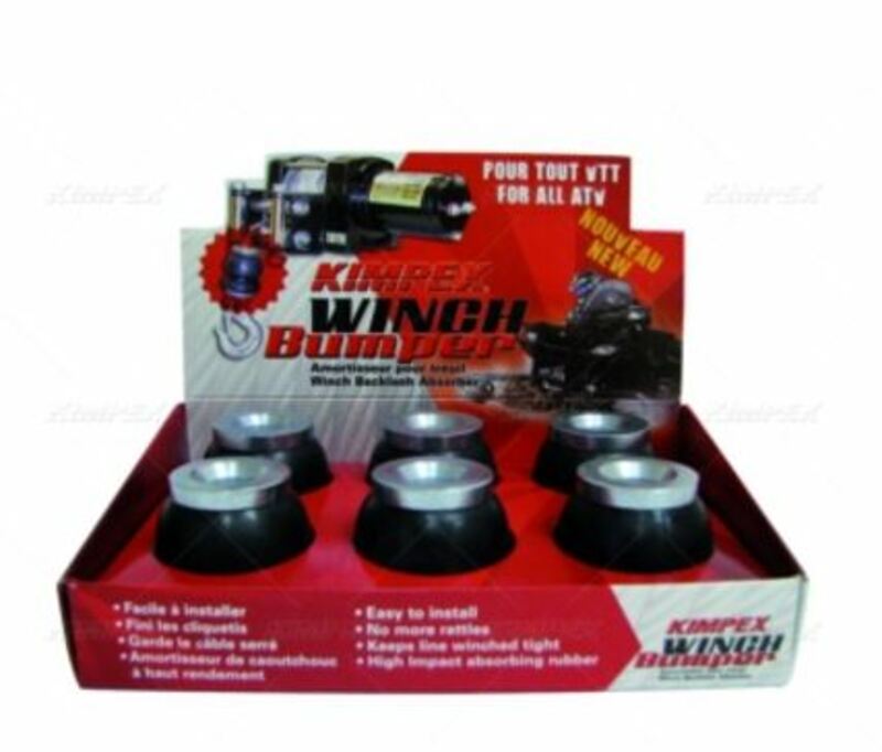 Amortisseur de câble de treuil KIMPEX Winch Bumper (1ere génération) boîte de 6 
