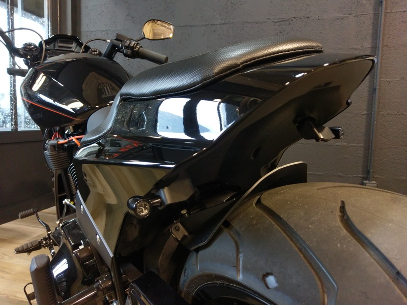 Supports de clignotants ACCESS DESIGN noir par paire Harley Davidson FXDR114 