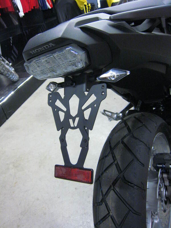 Support de plaque V PARTS noir Honda NC750X 