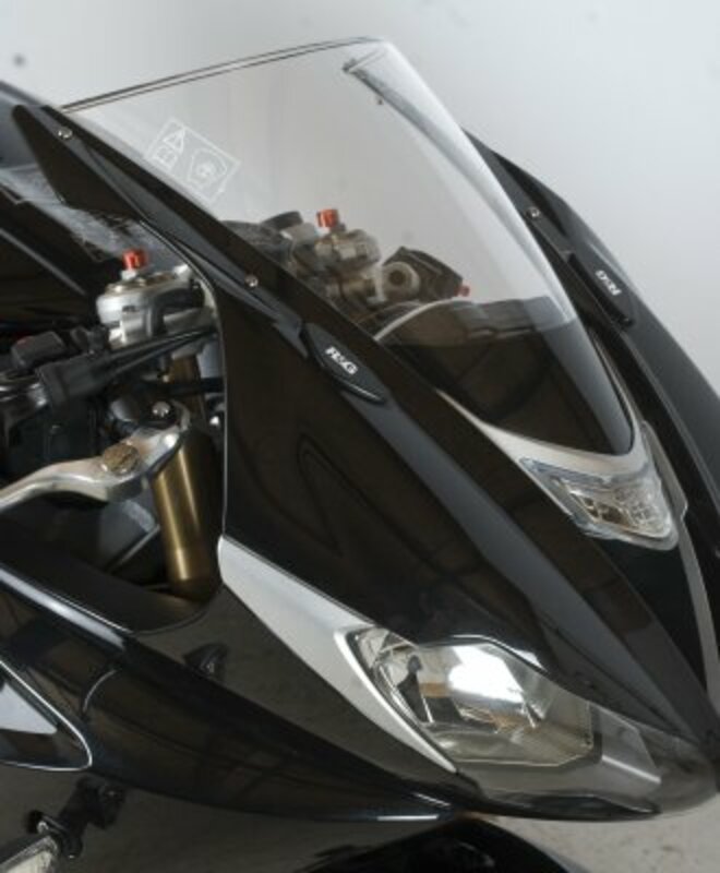 Cache-orifices rétroviseur R&G RACING - noir Triumph Daytona 675/R 