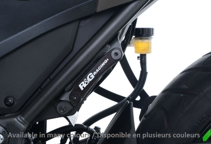 Kit suppression repose-pieds arrière R&G RACING noir BMW S1000R 