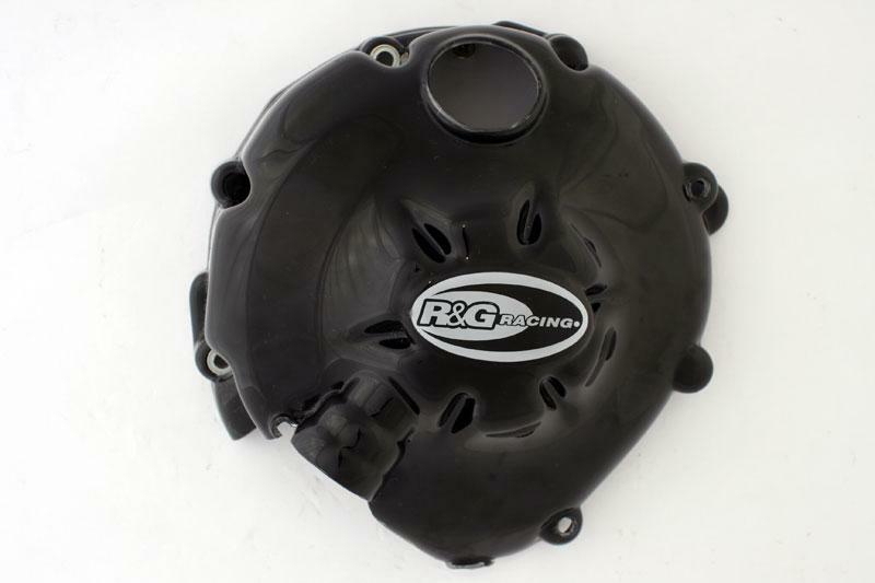 Couvre-carter droit (embrayage) R&G RACING noir Yamaha YZF-R6 