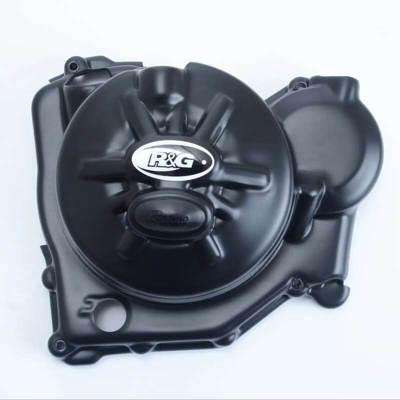 Couvre-carter droit R&G RACING noir Aprilia RSV4 