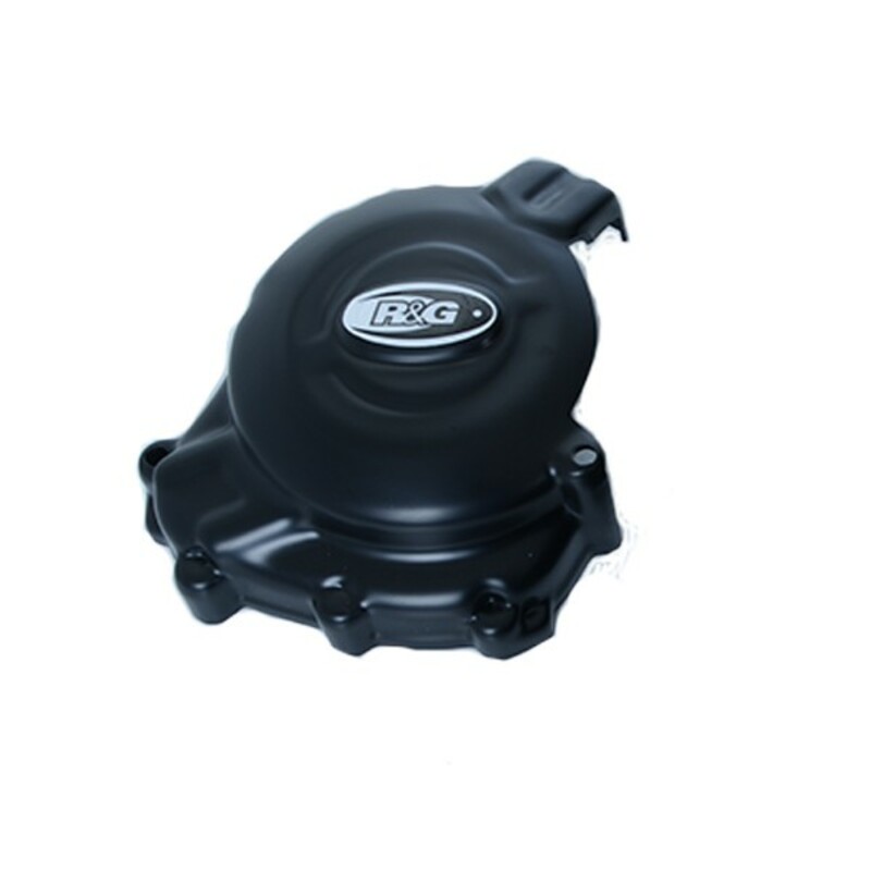 Couvre-carter gauche (embrayage) R&G RACING noir Suzuki SV650X 