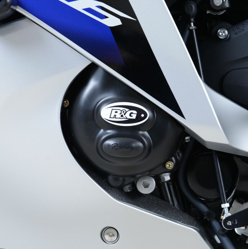Couvre-carter gauche R&G RACING Race Series noir Yamaha YZF-R6 