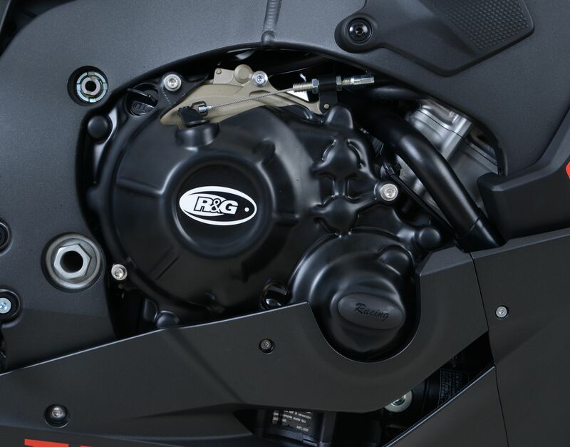 Couvre-carter droit (embrayage) R&G RACING Race Series noir Honda CBR1000RR 