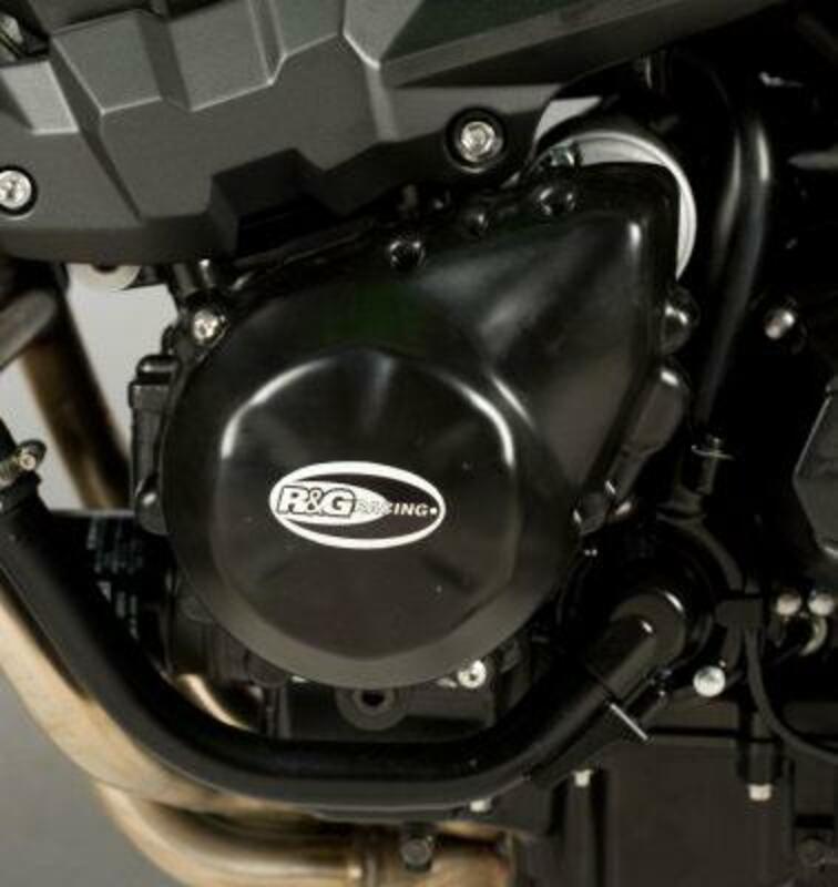 Couvre-carter gauche (alternateur) R&G RACING noir Kawasaki Z750 