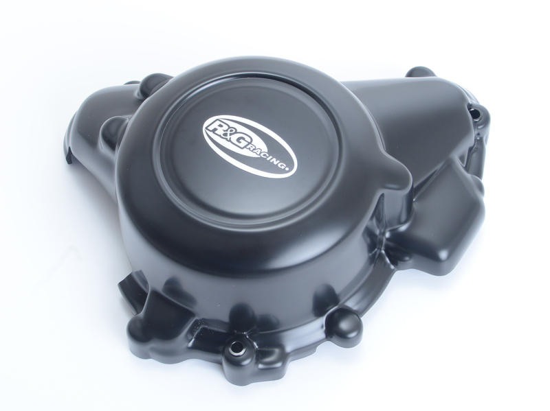 Couvre-carter gauche (alternateur) R&G RACING noir Triumph Tiger 800 XCX 