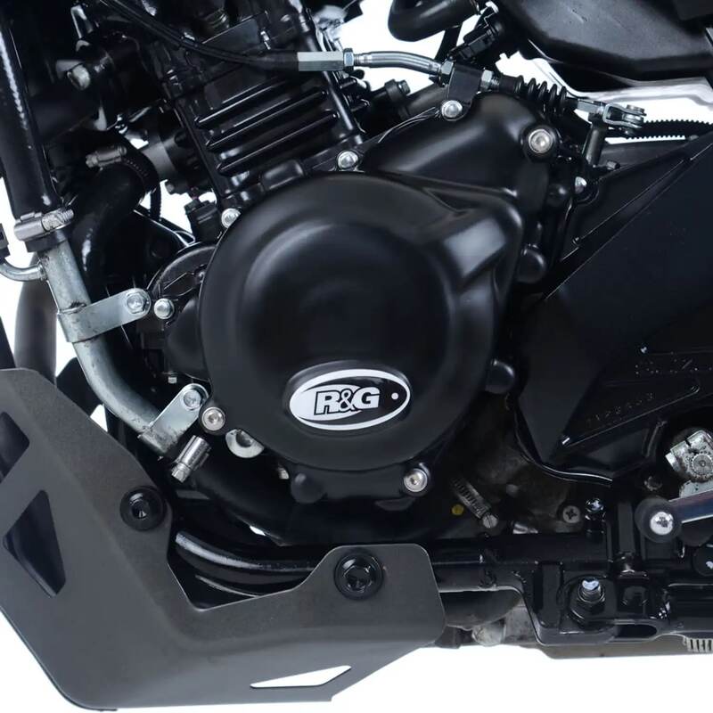 Couvre-carter gauche (alternateur) R&G RACING noir Suzuki GSX-R250 