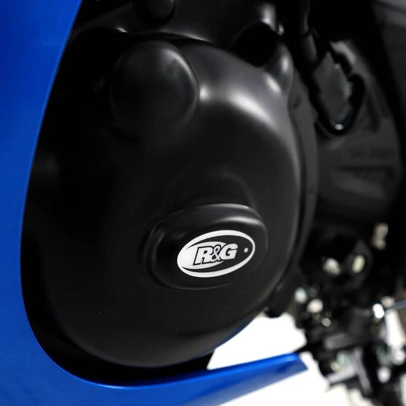 Couvre-carter gauche (alternateur) R&G RACING noir Suzuki GSX-R125 