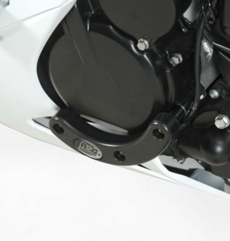 Slider moteur gauche R&G RACING noir Suzuki GSX-R600 