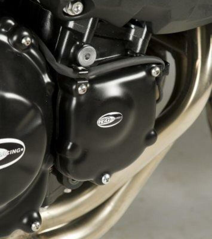 Couvre-carter droit (démarreur) R&G RACING noir Kawasaki Z750 