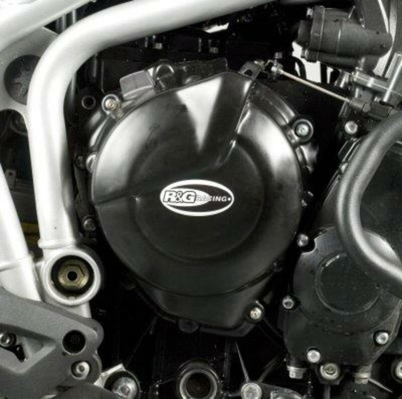 Couvre-carter droit (embrayage) R&G RACING noir Triumph Tiger 800 