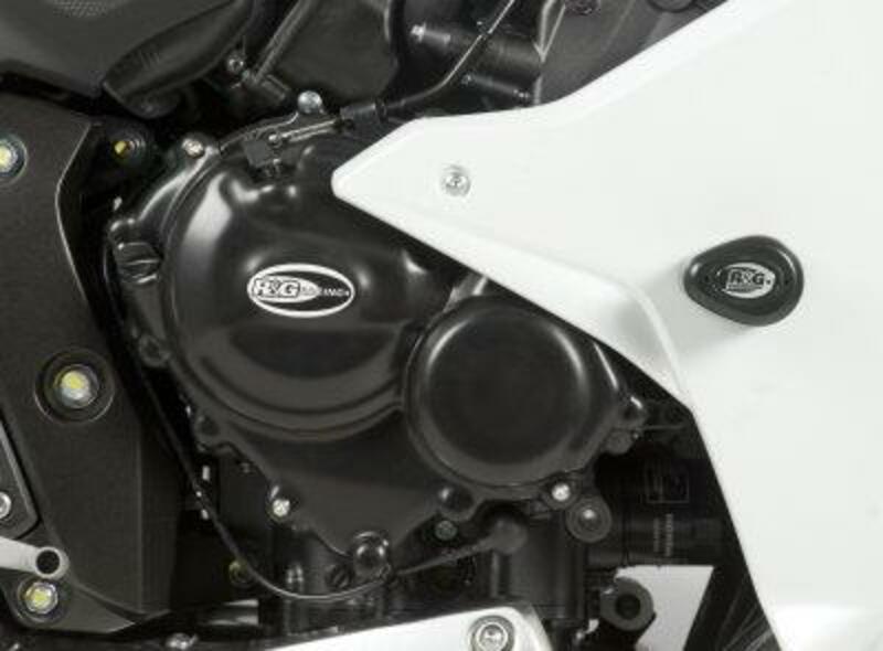 Couvre-carter droit (embrayage) R&G RACING noir Honda CBR600F 