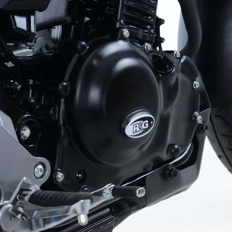 Couvre-carter droit (embrayage) R&G RACING noir Suzuki GSX-R250 