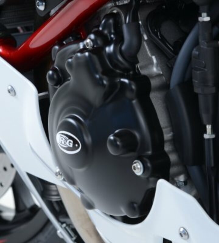 Couvre-carter droit (embrayage) R&G RACING noir Honda CB650R 
