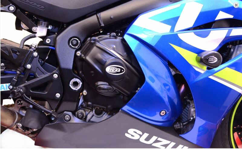 Couvre-carter droit (embrayage) R&G RACING Race Series noir Suzuki GSX-R1000 
