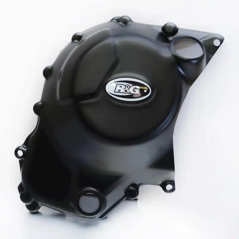 Couvre carter (embrayage) R&G RACING noir Kawasaki H2 SX 