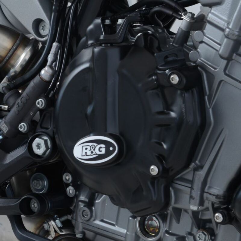 Couvre-carter droit (embrayage) R&G RACING noir KTM Duke 790 
