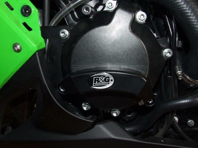 Slider moteur gauche R&G RACING noir Kawasaki ZX-10R 