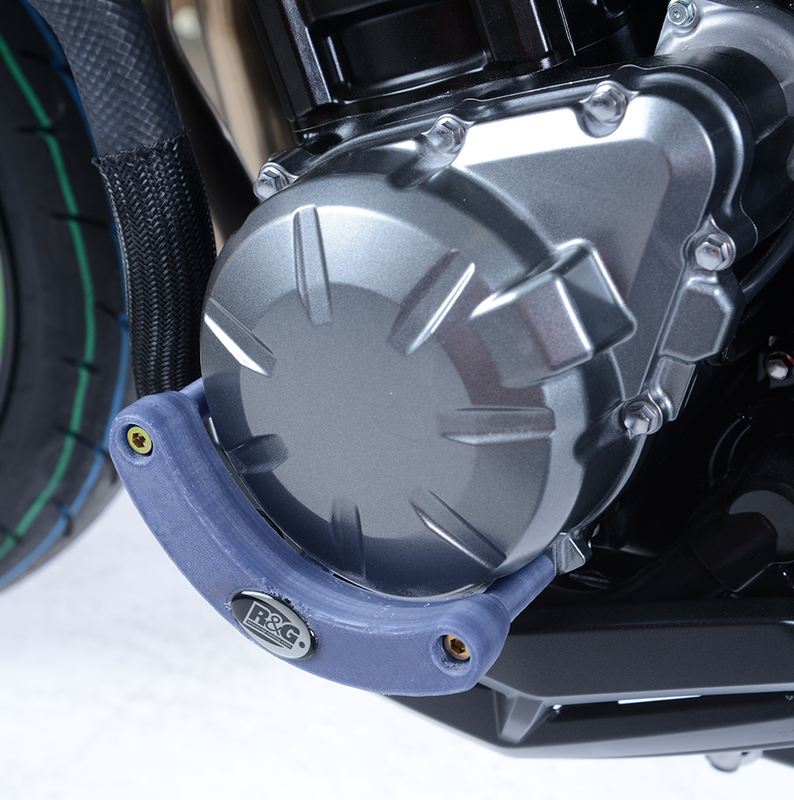 Slider moteur gauche R&G RACING noir Kawasaki Z900 