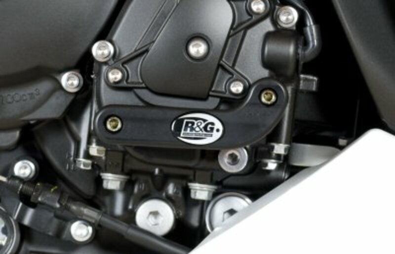 Slider moteur R&G RACING droit noir Yamaha YZF-R1 