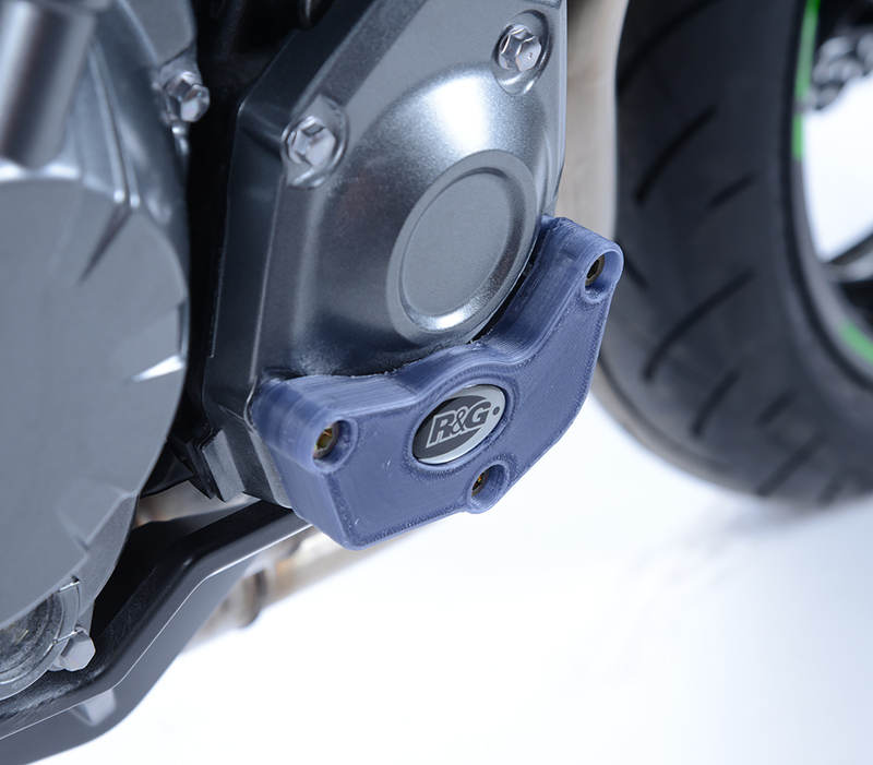 Slider moteur droit R&G RACING noir Kawasaki Z900 