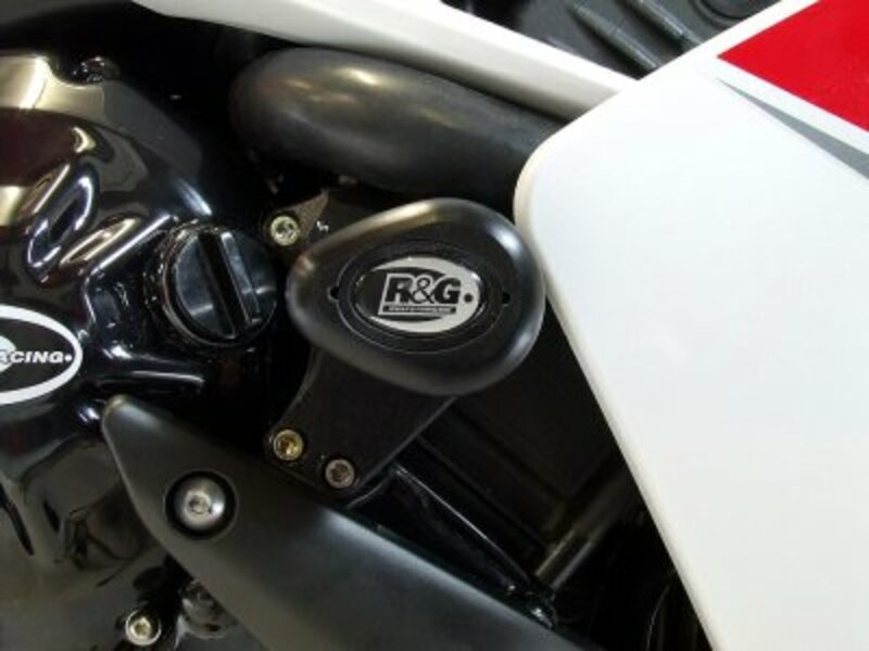 Tampons de protection supérieurs R&G RACING Aero noir Yamaha YZF-R1 
