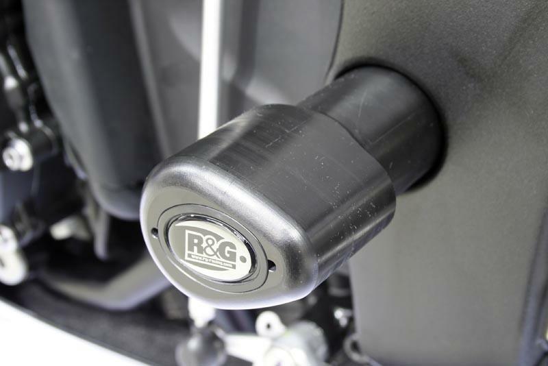 Tampons de protection supérieurs R&G RACING Aero noir Yamaha YZF-R1 