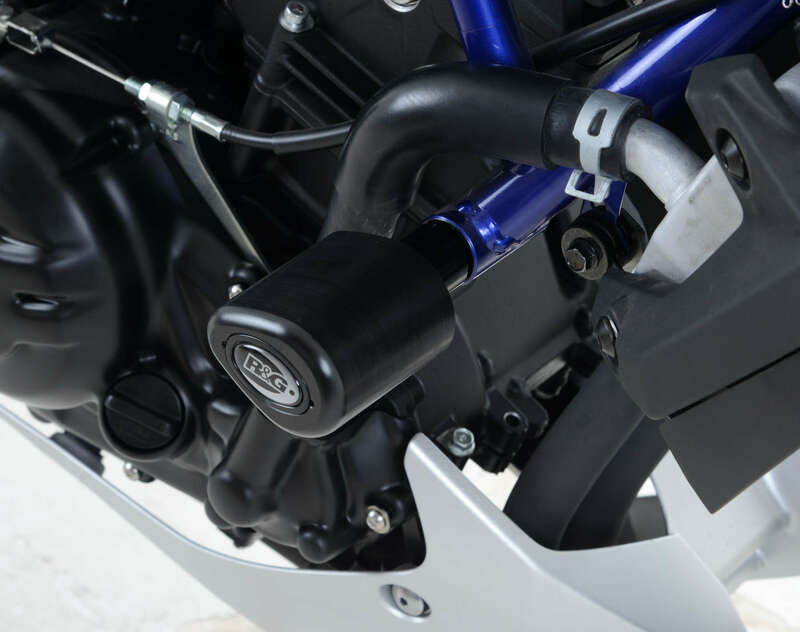 Tampons de protection R&G RACING Aero noir Yamaha MT-03 