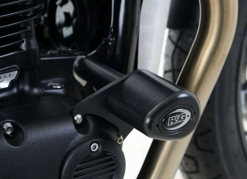 Tampons de protection R&G RACING Aero noir Triumph 