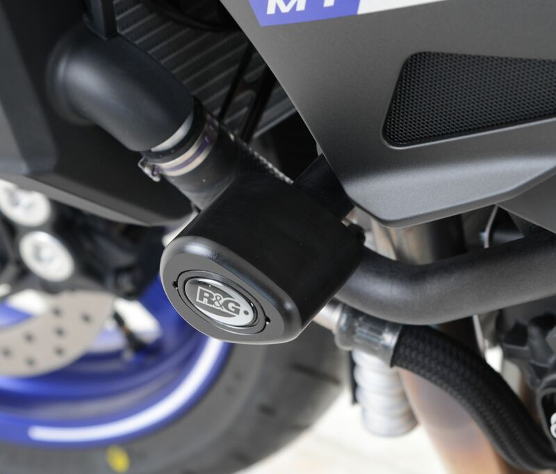 Tampons de protection R&G RACING Aero noir Yamaha MT-10 