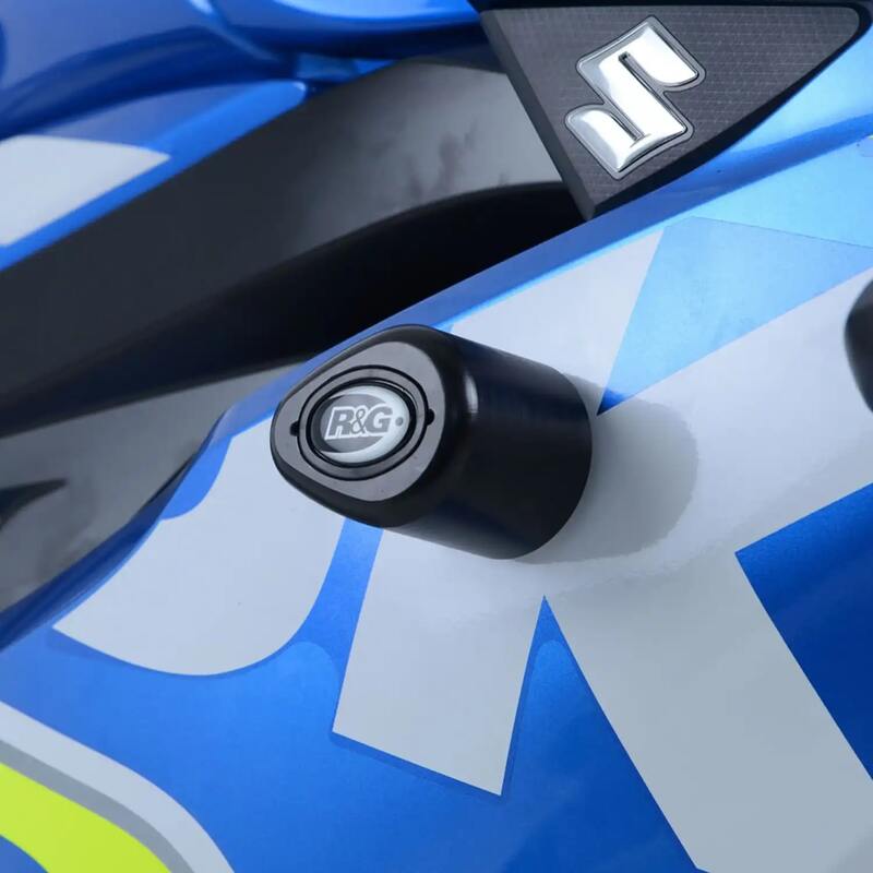 Tampons de protection R&G RACING Aero noir Suzuki GSX-R125 