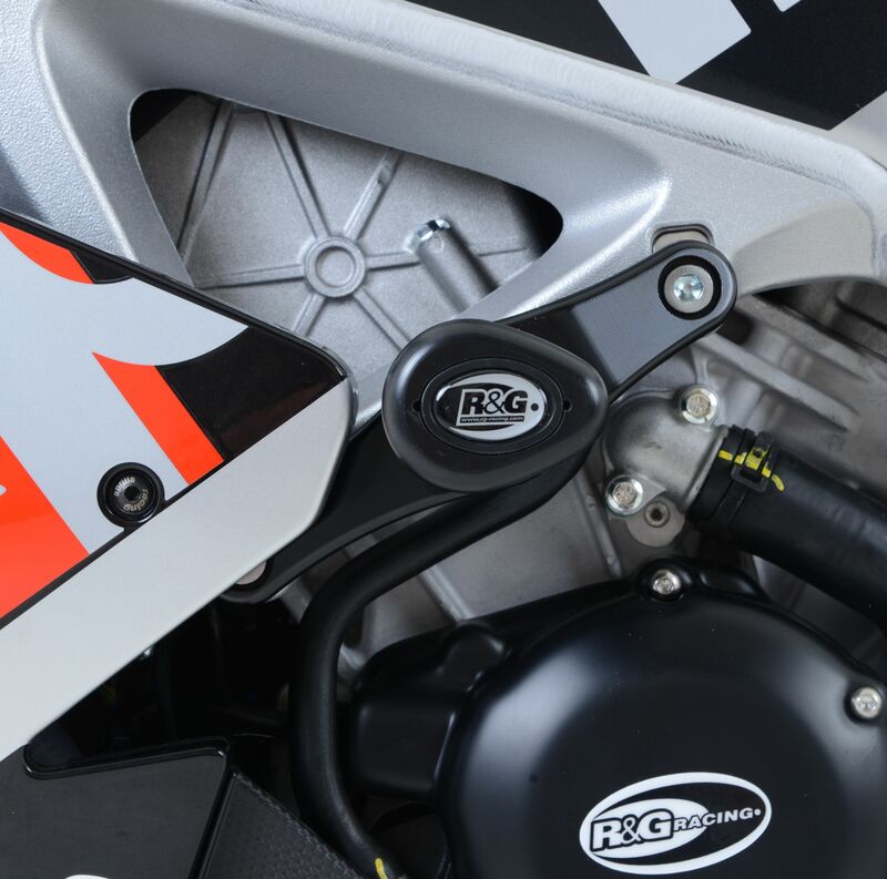 Tampons de protection R&G RACING Aero blanc Aprilia RSV-4 R 