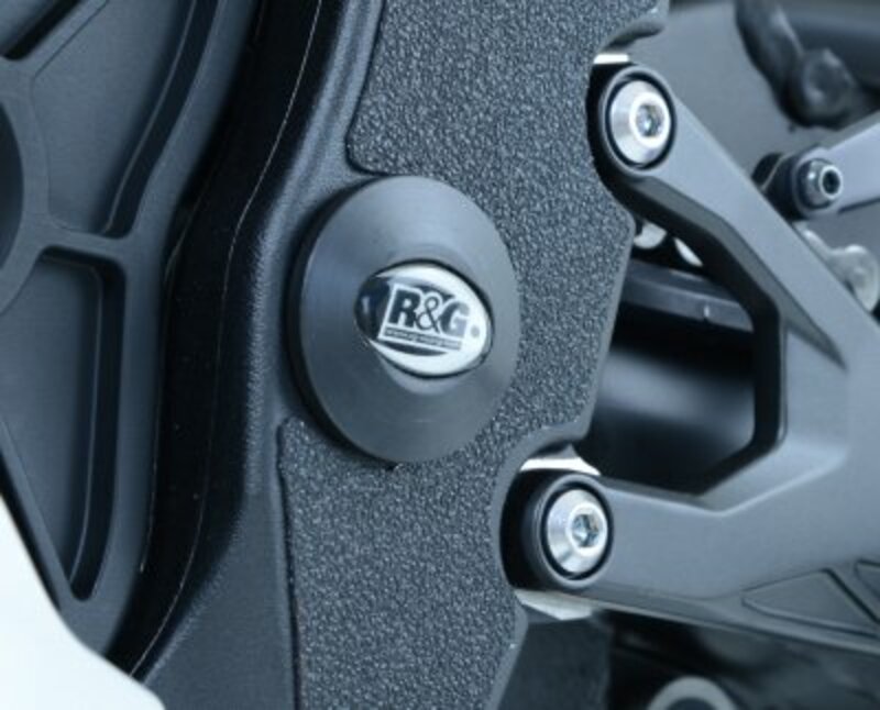 Insert de cadre gauche bas noir R&G RACING Yamaha YZF-R1 