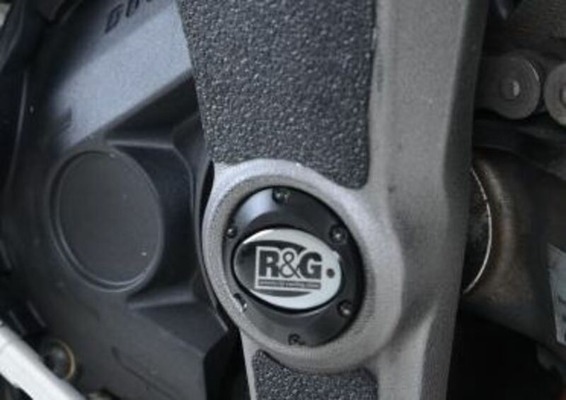 Insert de cadre bas gauche/droit R&G RACING noir Ducati Multistrada 1200 