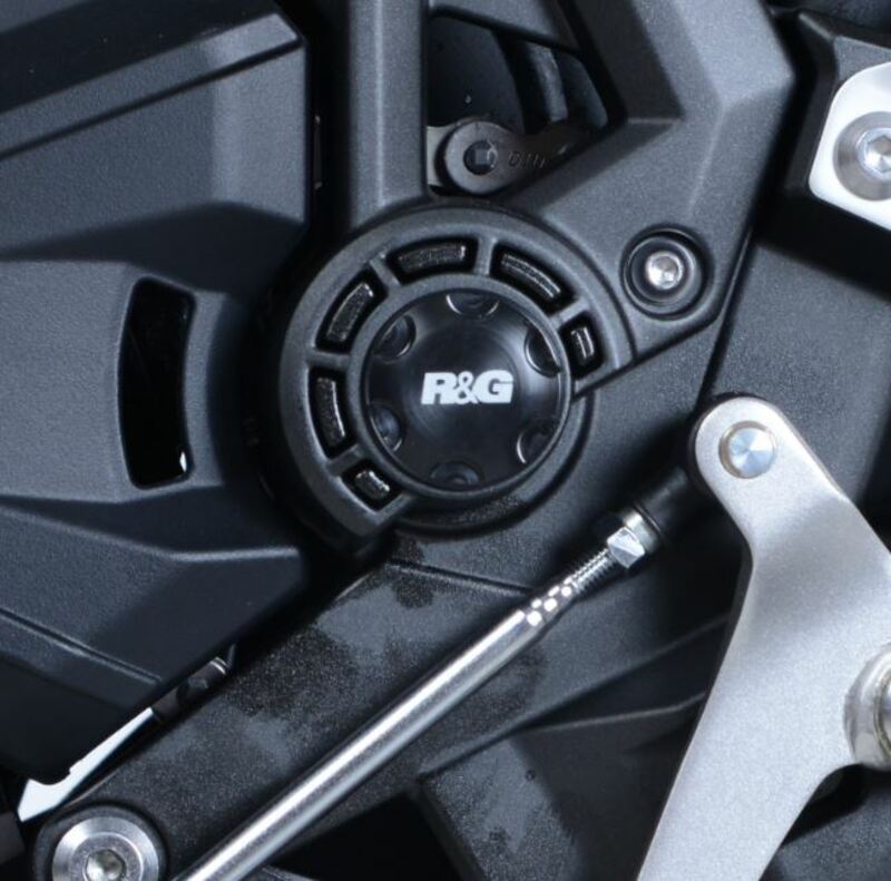 Insert de cadre droit R&G RACING noir Kawasaki Z650 