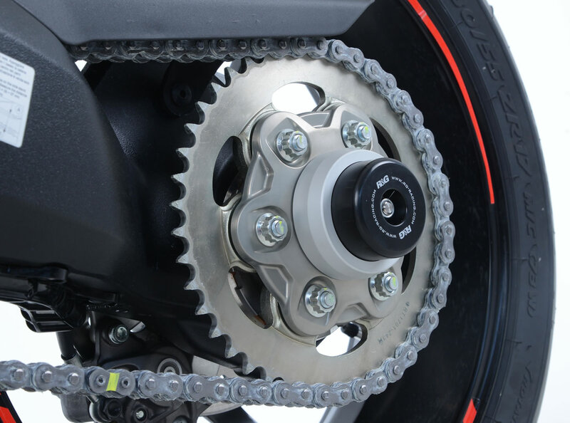 Insert axe de roue arrière R&G RACING argent Ducati 937 Supersport/S 
