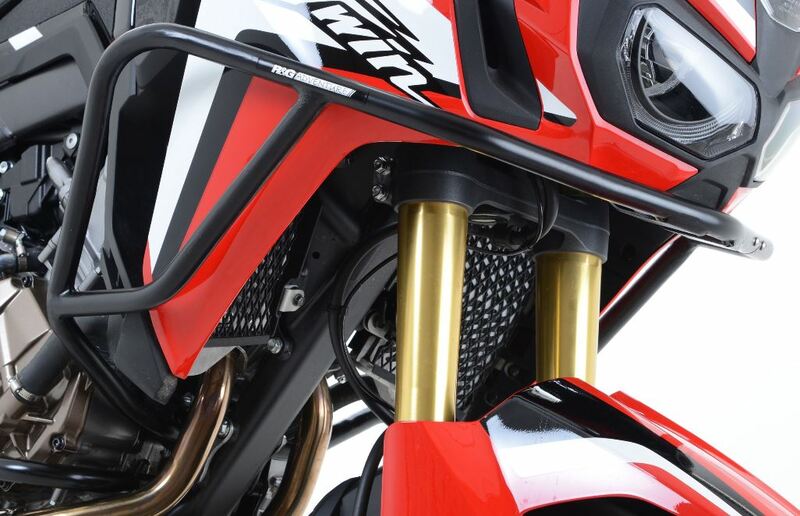 Protections latérales R&G RACING haute noir Honda CRF1000L Africa Twin 