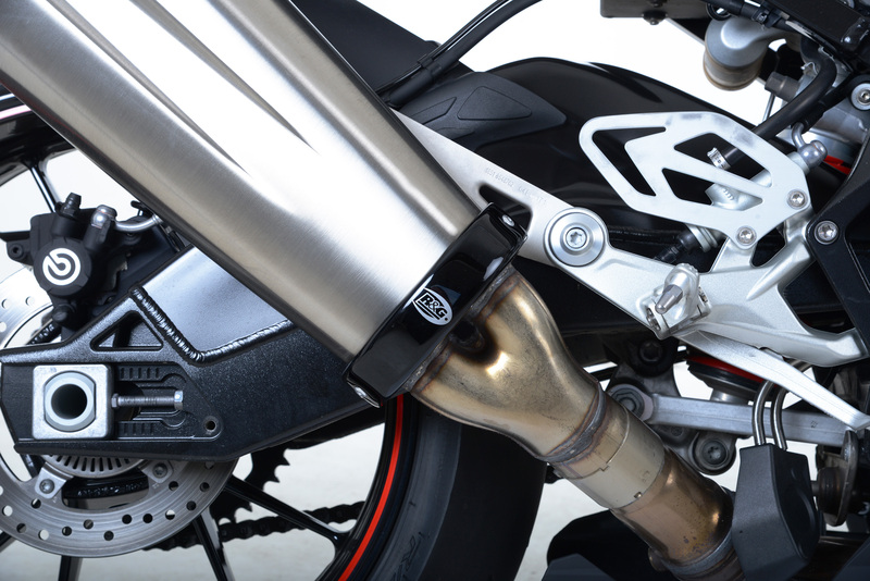 Protection de manchon de silencieux R&G RACING noir BMW S1000RR 
