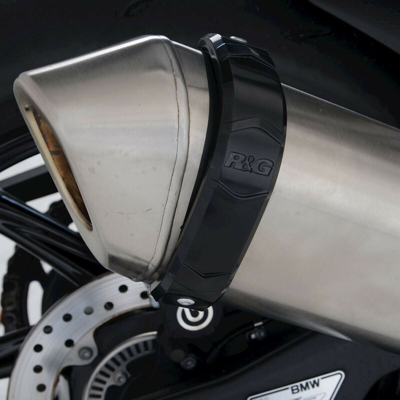 Protection de silencieux R&G RACING noir BMW S1000RR 