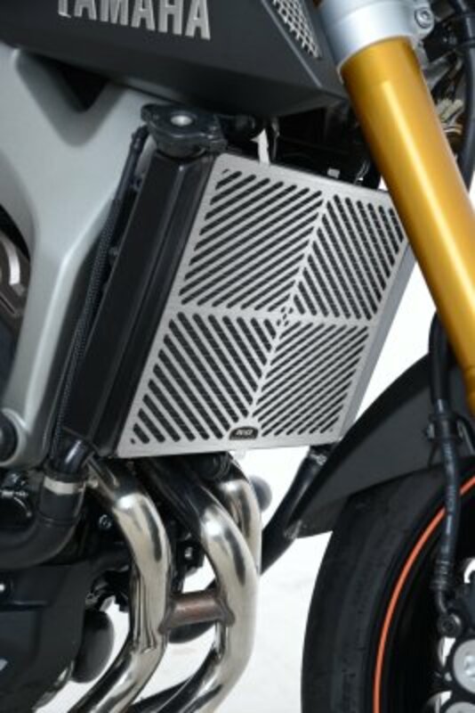 Protection de radiateur R&G RACING inox - Yamaha MT-09 