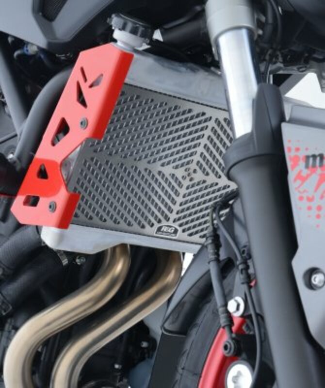 Protection de radiateur R&G RACING inox - Yamaha MT-07 