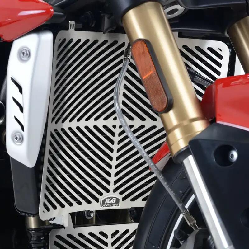 Protection de radiateur R&G RACING inox - Triumph Speed Triple 