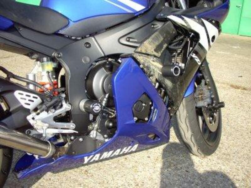 Protection de fourche R&G RACING noir Yamaha YZF-R6 