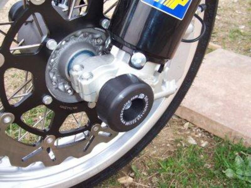 Protection de fourche R&G RACING noir Aprilia SXV450/550 